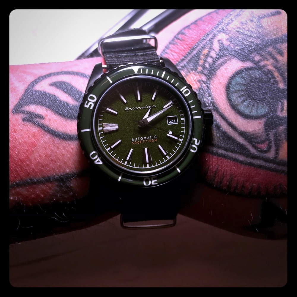 (Sold)Spinnaker auto dive watch